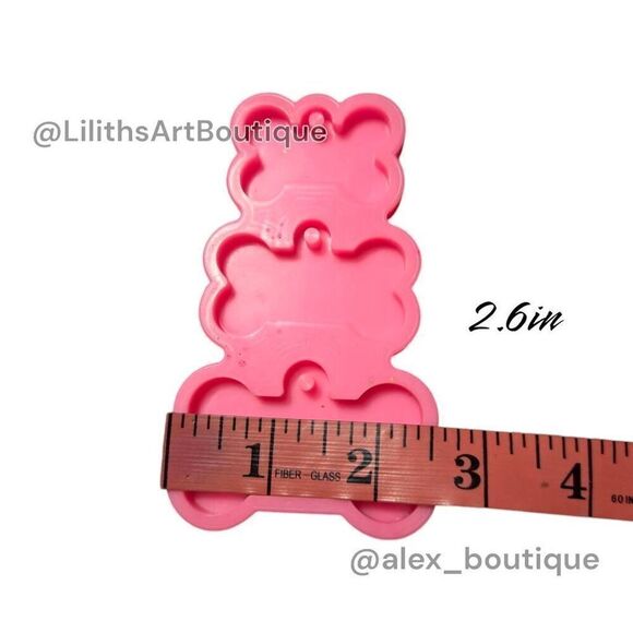 Silicone Dog Tag Resin Mold (Y012) - Picture 4 of 5